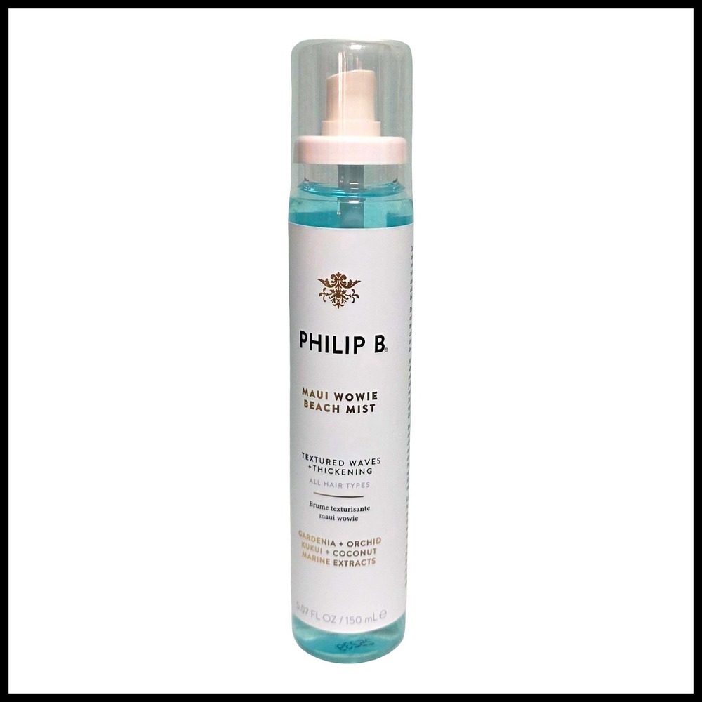 Philip B Maui Wowie Beach Mist Texturizing Thickening Hair Spray 5.07oz 150ml